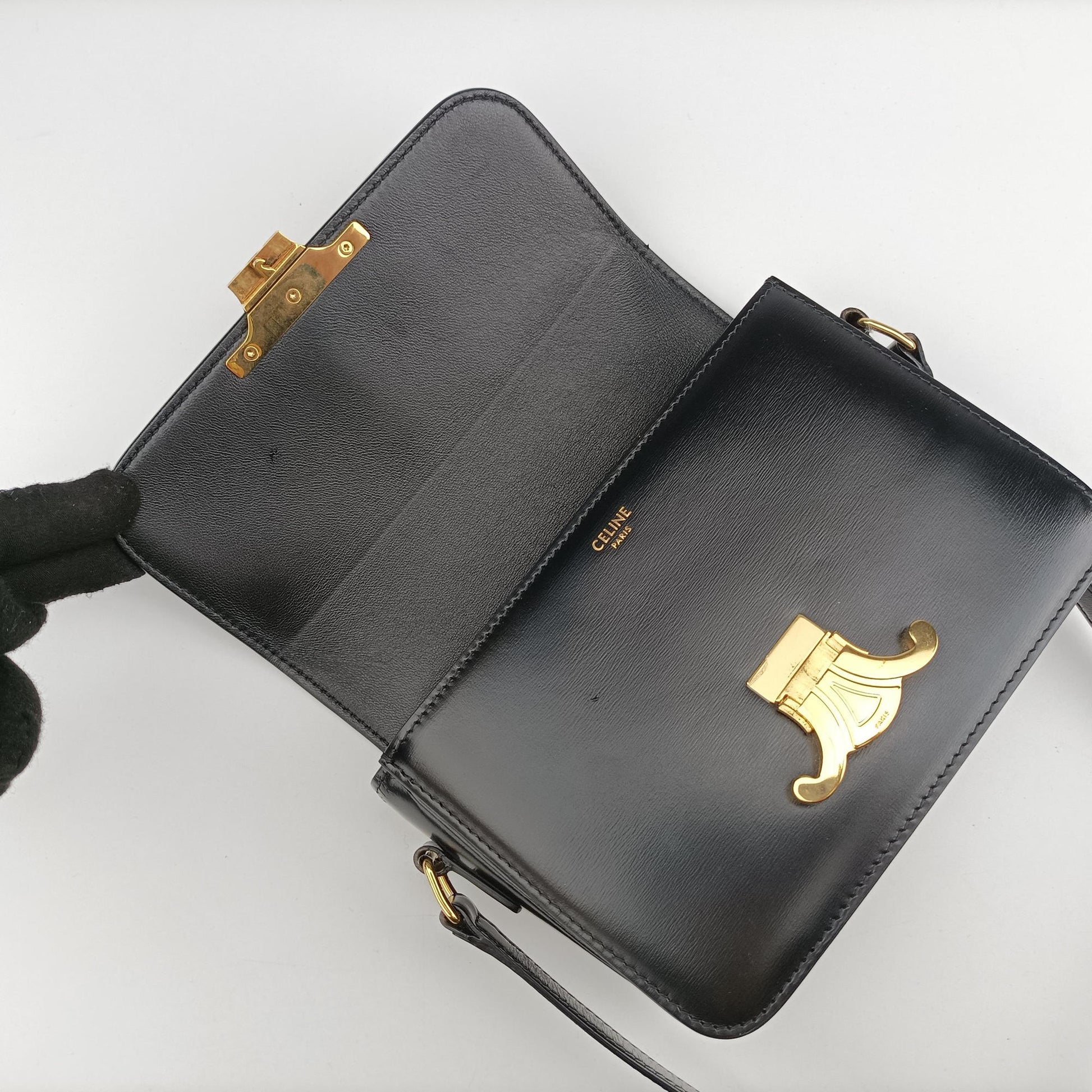 Teen Triomphe Black Leather W-GM-3270ティーン トリオンフ ブラック レザー W-GM-3270