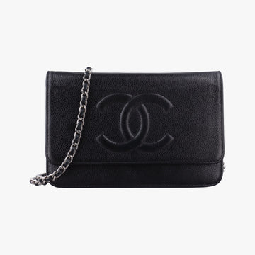 Coco Mark Matrasse Timeless Black Leather A48654 18410298ココ マーク マトラッセ タイムレス ブラック レザー A48654 18410298