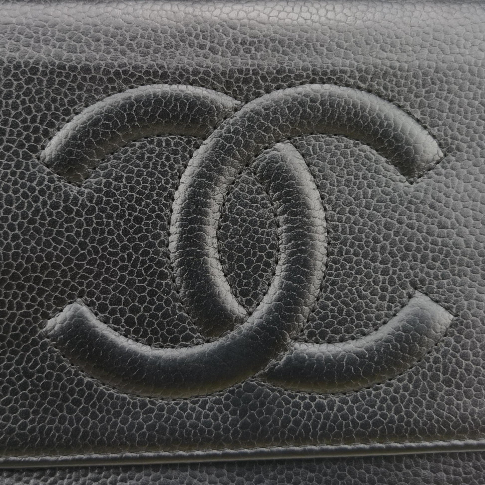 Coco Mark Matrasse Timeless Black Leather A48654 18410298ココ マーク マトラッセ タイムレス ブラック レザー A48654 18410298