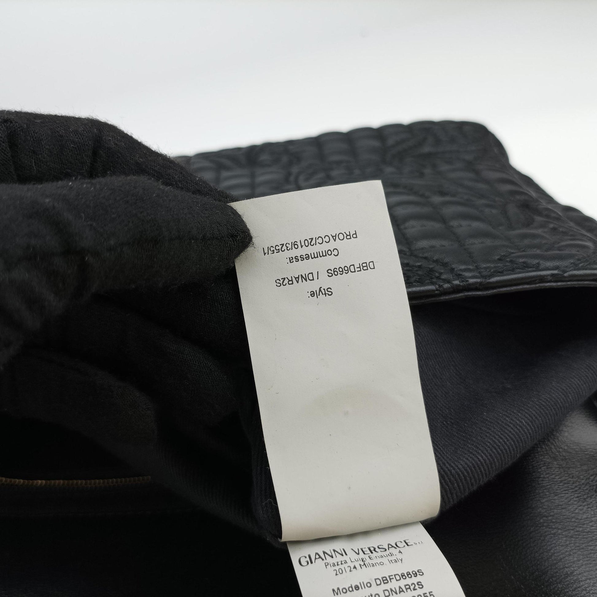 Vanitas Medusa Black leather 046DDC72E96280ヴァニタス メデューサ ブラック レザー 046DDC72E96280