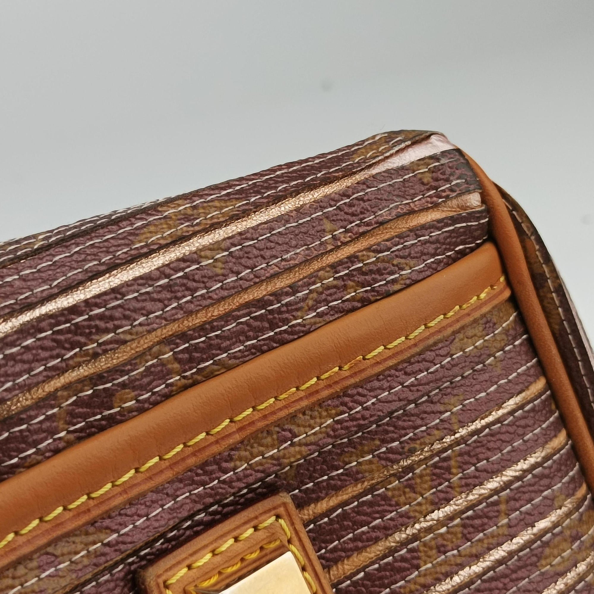 Eden Speedy Bandouliere 30 Peche Monogram Eden Canvas M40357 Lot number unknownエデン スピーディ バンドリエール30 ペッシュ モノグラム エデン キャンバス M40357 製番不明