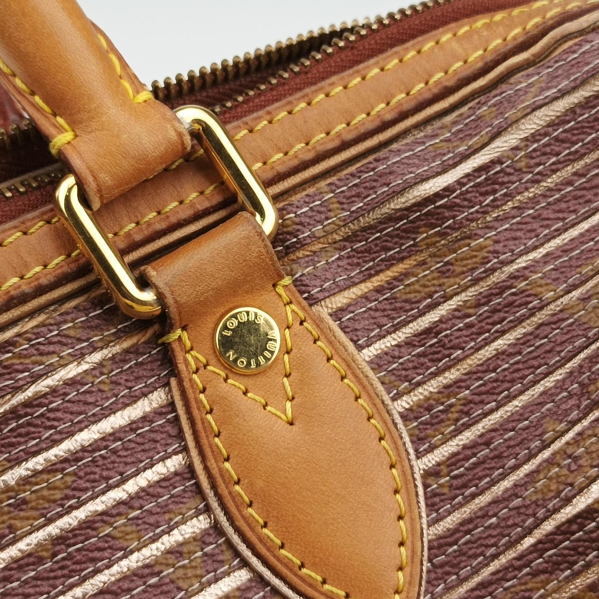 Eden Speedy Bandouliere 30 Peche Monogram Eden Canvas M40357 Lot number unknownエデン スピーディ バンドリエール30 ペッシュ モノグラム エデン キャンバス M40357 製番不明