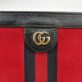 Ophidia Red×Black Suede×leather 503877 F024128585オフィディア レッド×ブラック スエード×レザー 503877 F024128585