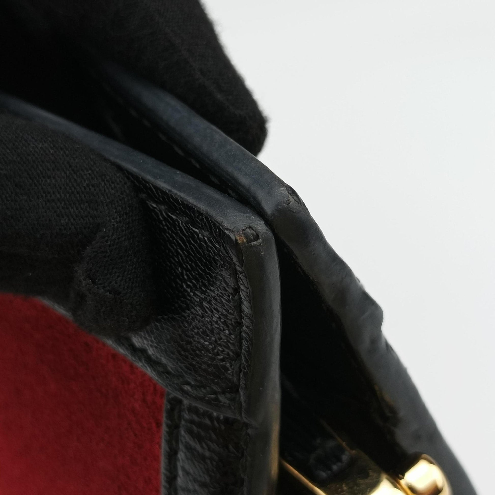 Ophidia Red×Black Suede×leather 503877 F024128585オフィディア レッド×ブラック スエード×レザー 503877 F024128585