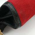 Ophidia Red×Black Suede×leather 503877 F024128585オフィディア レッド×ブラック スエード×レザー 503877 F024128585