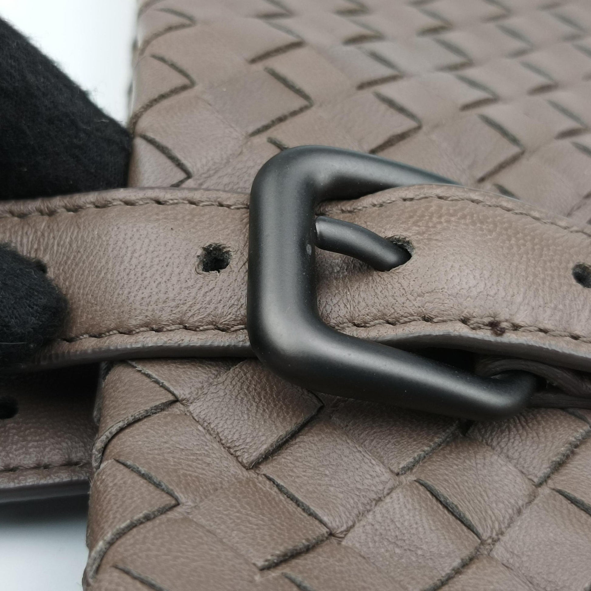 Intrecciato Shopper Acatl Brown lambskin B00191550Rイントレチャート ショッパー アキャトル ブラウン ラムスキン B00191550R