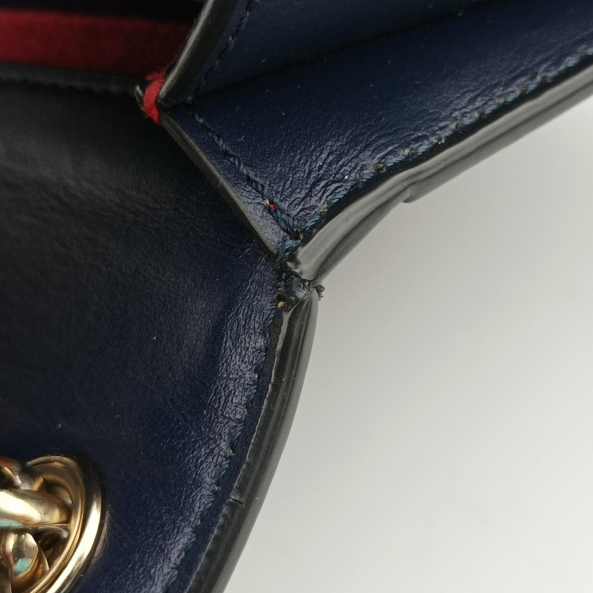 Night Tudor Spikes Small Sweet Charity Blue Leather ナイトチューダースパイクススモールスイートチャリティ ブルー レザー 