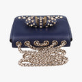 Night Tudor Spikes Small Sweet Charity Blue Leather ナイトチューダースパイクススモールスイートチャリティ ブルー レザー 