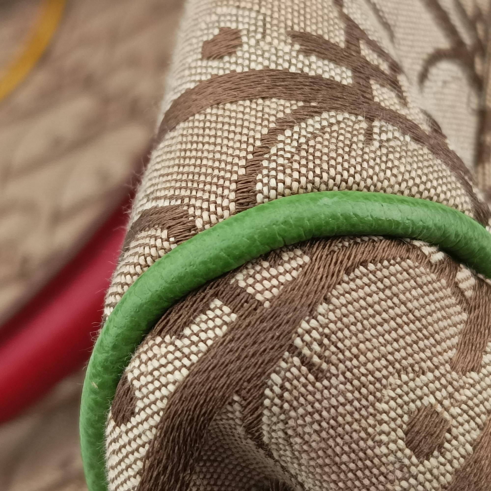 Rasta Trotter beige×Multicolour Canvas × Leather 08RU 0074ラスタ トロッター ベージュ×マルチカラー キャンバス × レザー 08RU 0074