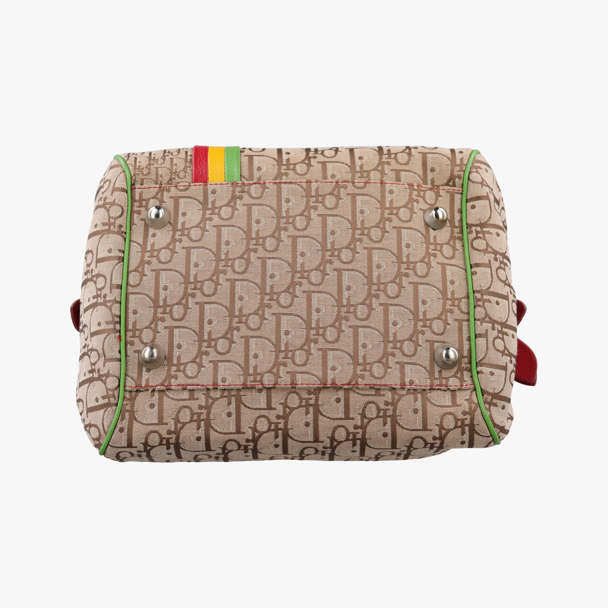 Rasta Trotter beige×Multicolour Canvas × Leather 08RU 0074ラスタ トロッター ベージュ×マルチカラー キャンバス × レザー 08RU 0074