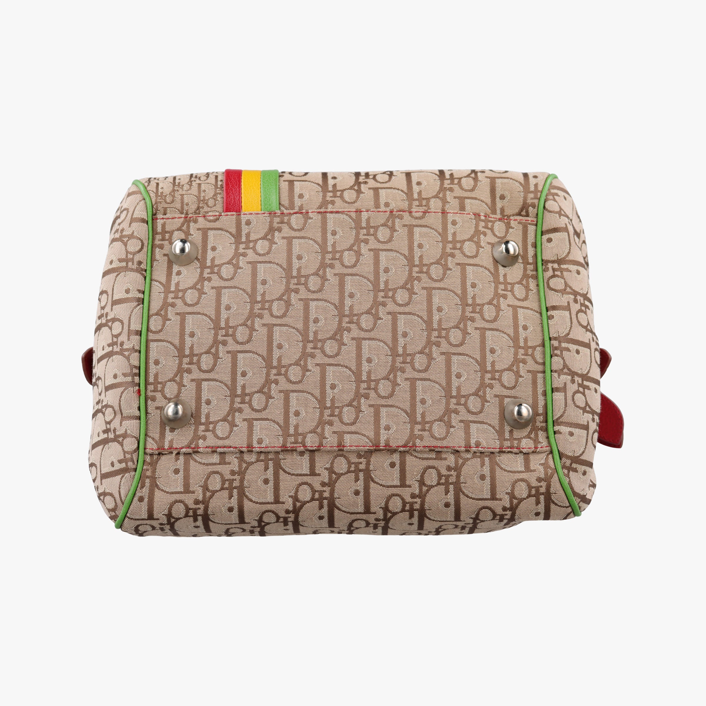 Rasta Trotter beige×Multicolour Canvas × Leather 08RU 0074ラスタ トロッター ベージュ×マルチカラー キャンバス × レザー 08RU 0074