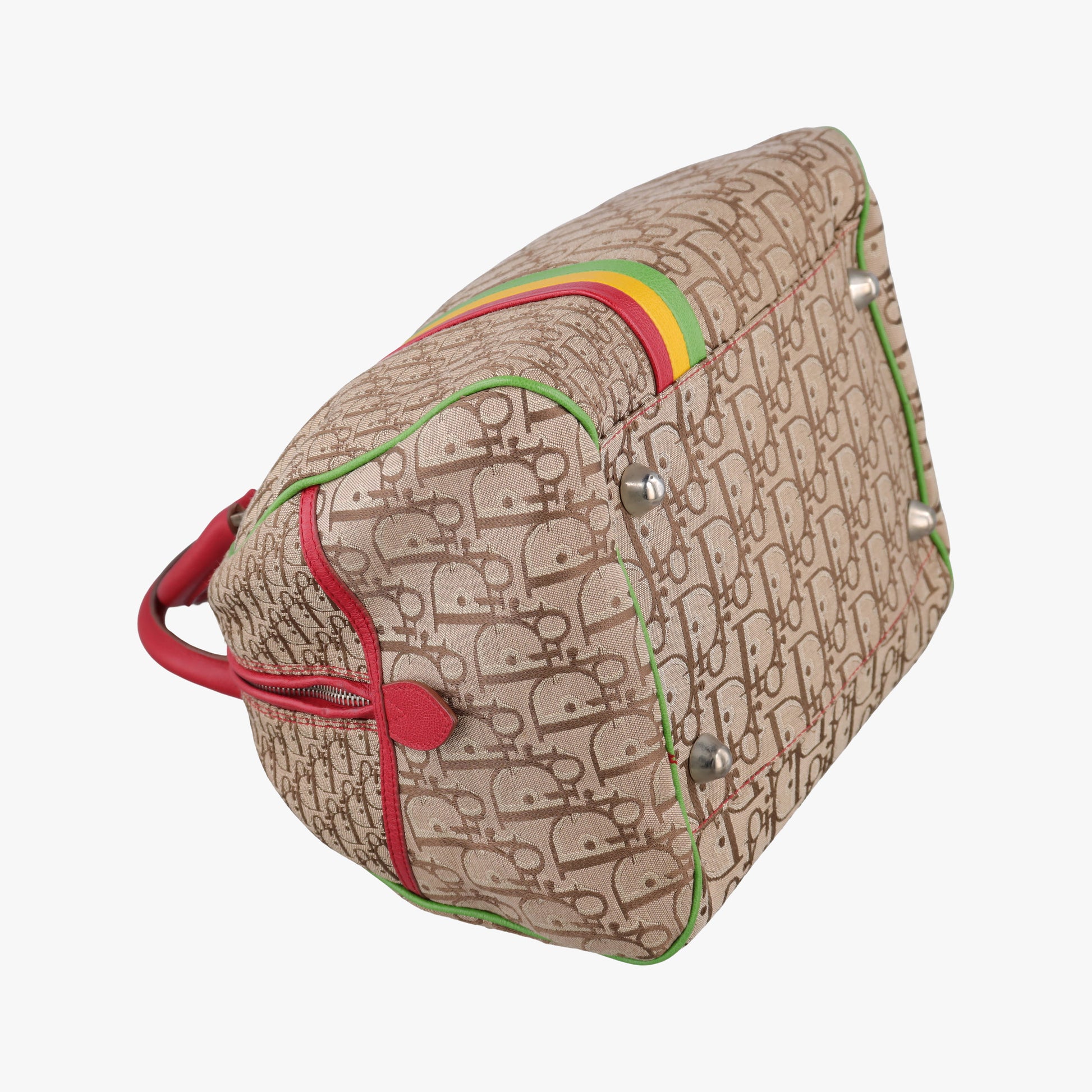 Rasta Trotter beige×Multicolour Canvas × Leather 08RU 0074ラスタ トロッター ベージュ×マルチカラー キャンバス × レザー 08RU 0074