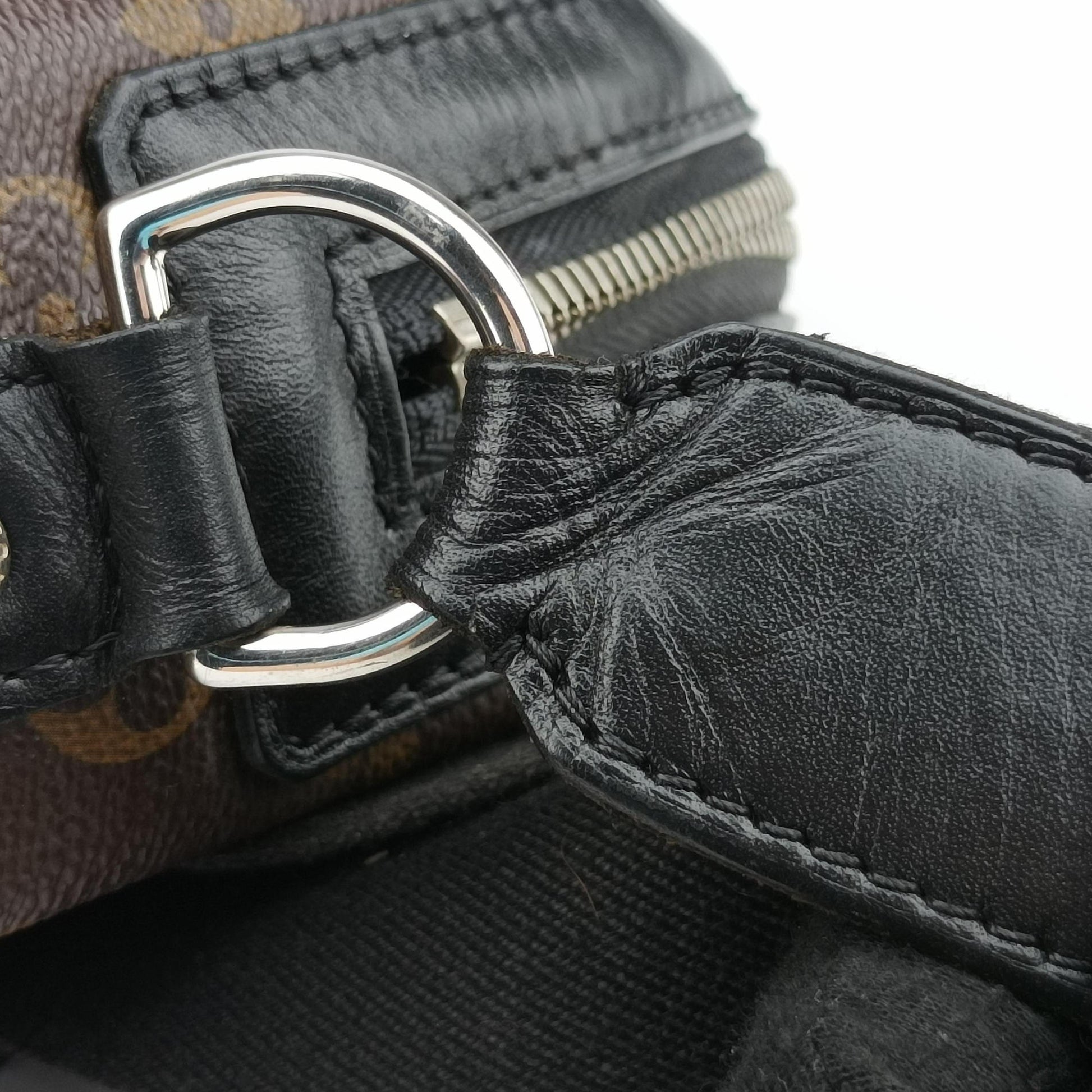 TORRES brown×black Monogram Macassar×calf leather M40387 SR4180トーレス モノグラム/ブラウン×ブラック モノグラムマカサー×カーフレザー M40387 SR4180