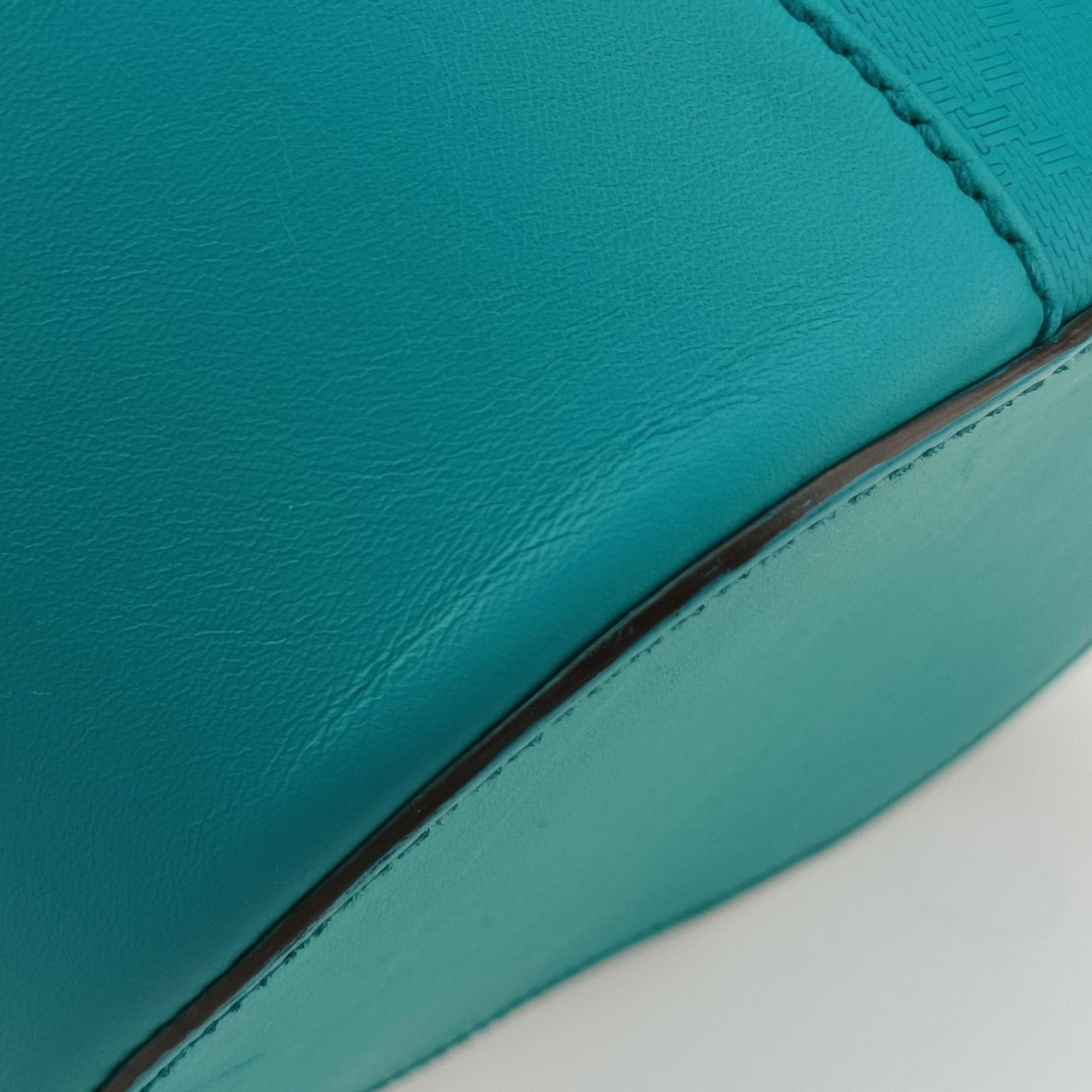 Bright Diamante Bucket Blue Leather 354229 D016461354ブライトディアマンテ バケット ブルー レザー 354229 D016461354