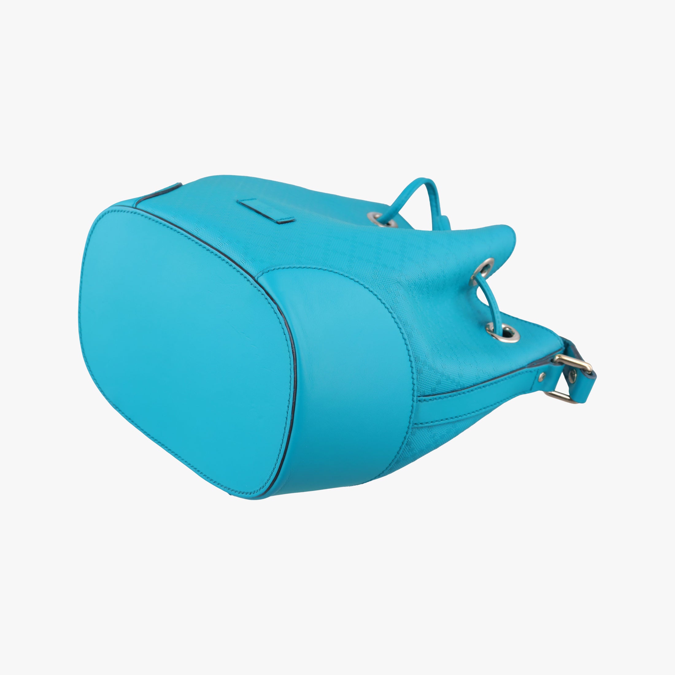 Bright Diamante Bucket Blue Leather 354229 D016461354ブライトディアマンテ バケット ブルー レザー 354229 D016461354