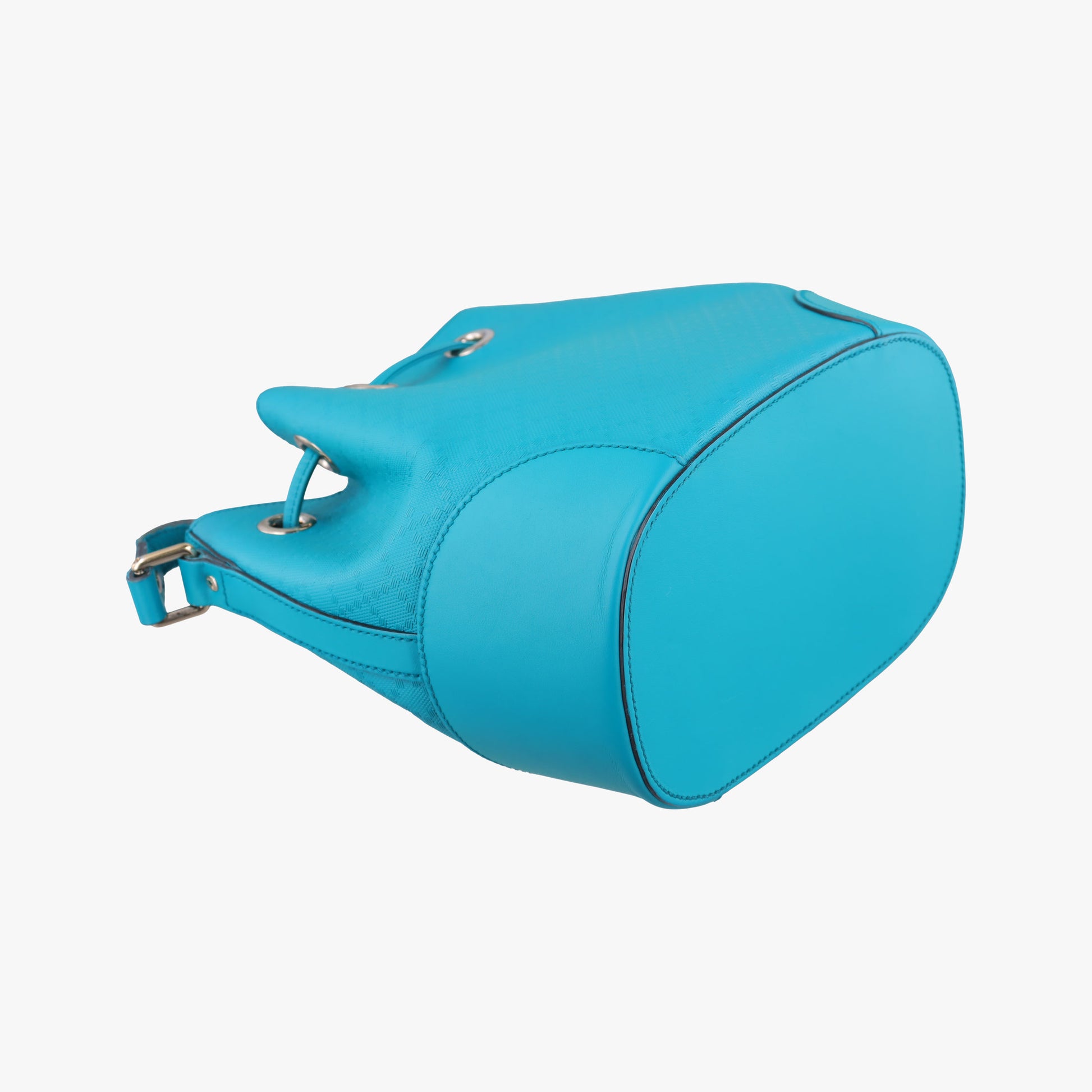 Bright Diamante Bucket Blue Leather 354229 D016461354ブライトディアマンテ バケット ブルー レザー 354229 D016461354