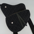 Saddle Black Jacquard×Leather 1ADPO093YKY 19-BO-0159サドル ブラック ジャガード×レザー 1ADPO093YKY 19-BO-0159