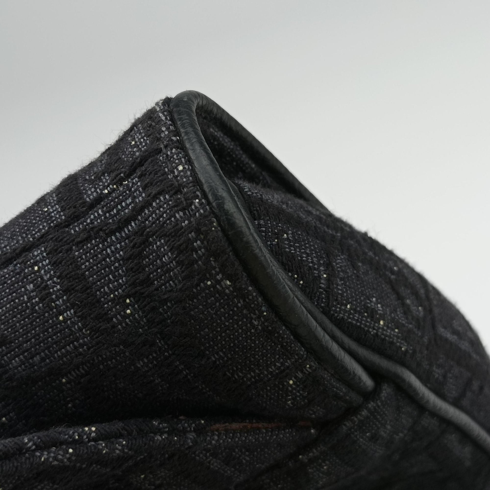 Saddle Black Jacquard×Leather 1ADPO093YKY 19-BO-0159サドル ブラック ジャガード×レザー 1ADPO093YKY 19-BO-0159