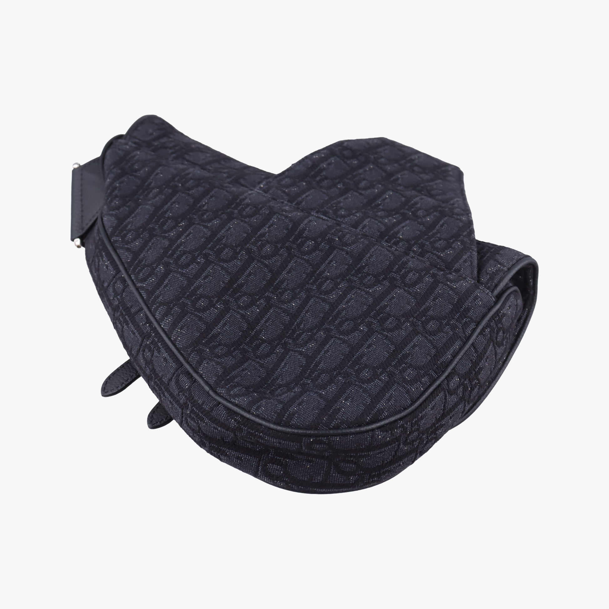 Saddle Black Jacquard×Leather 1ADPO093YKY 19-BO-0159サドル ブラック ジャガード×レザー 1ADPO093YKY 19-BO-0159