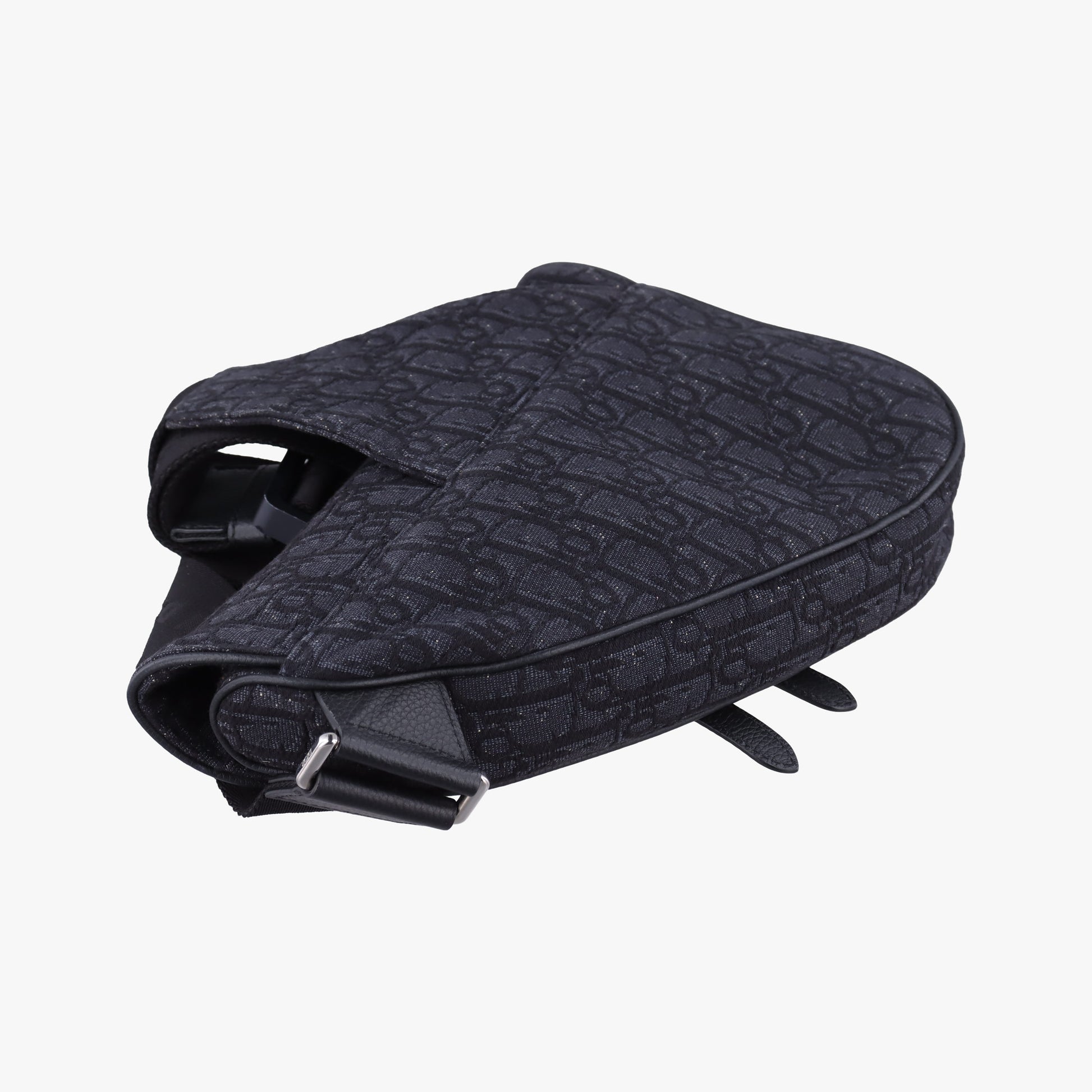 Saddle Black Jacquard×Leather 1ADPO093YKY 19-BO-0159サドル ブラック ジャガード×レザー 1ADPO093YKY 19-BO-0159