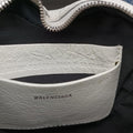 Le Cagole Heart Mini White lambskin 722781.9104.P.584046ル カゴーレ ハートミニ ホワイト ラムスキン 722781.9104.P.584046