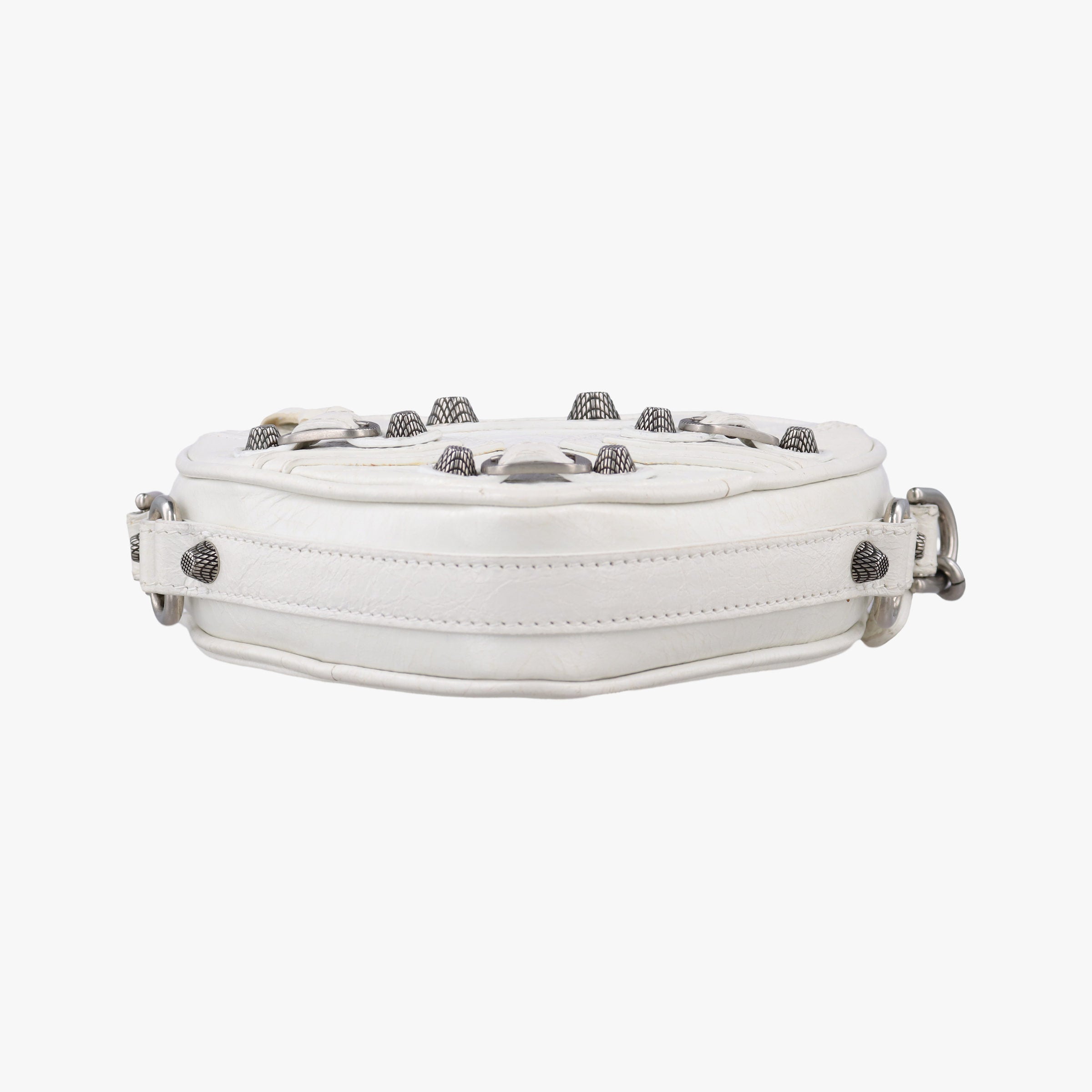 Le Cagole Heart Mini White lambskin 722781.9104.P.584046ル カゴーレ ハートミニ ホワイト ラムスキン 722781.9104.P.584046