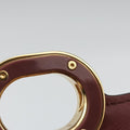 Mini Deco Burgundy Leather 740834 F040768439ミニデコ ワインレッド レザー 740834 F040768439
