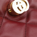 Mini Deco Burgundy Leather 740834 F040768439ミニデコ ワインレッド レザー 740834 F040768439