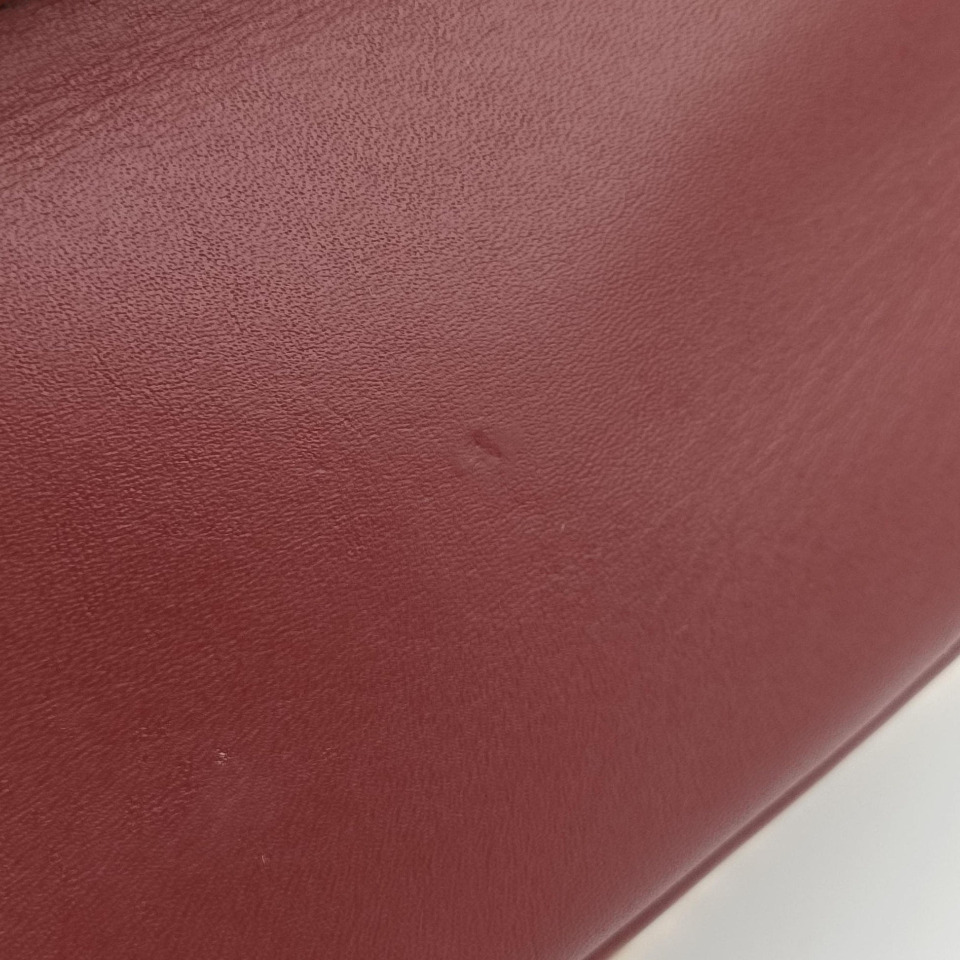Mini Deco Burgundy Leather 740834 F040768439ミニデコ ワインレッド レザー 740834 F040768439