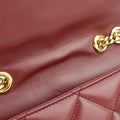 Mini Deco Burgundy Leather 740834 F040768439ミニデコ ワインレッド レザー 740834 F040768439