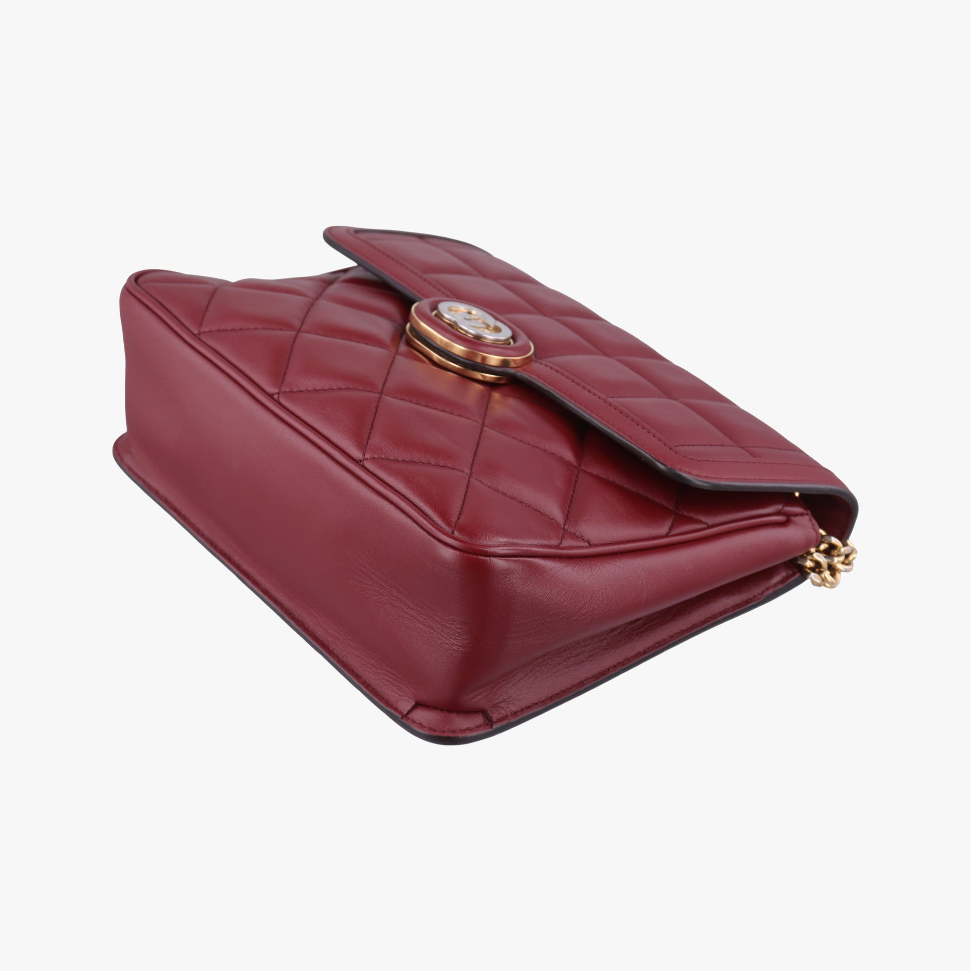 Mini Deco Burgundy Leather 740834 F040768439ミニデコ ワインレッド レザー 740834 F040768439