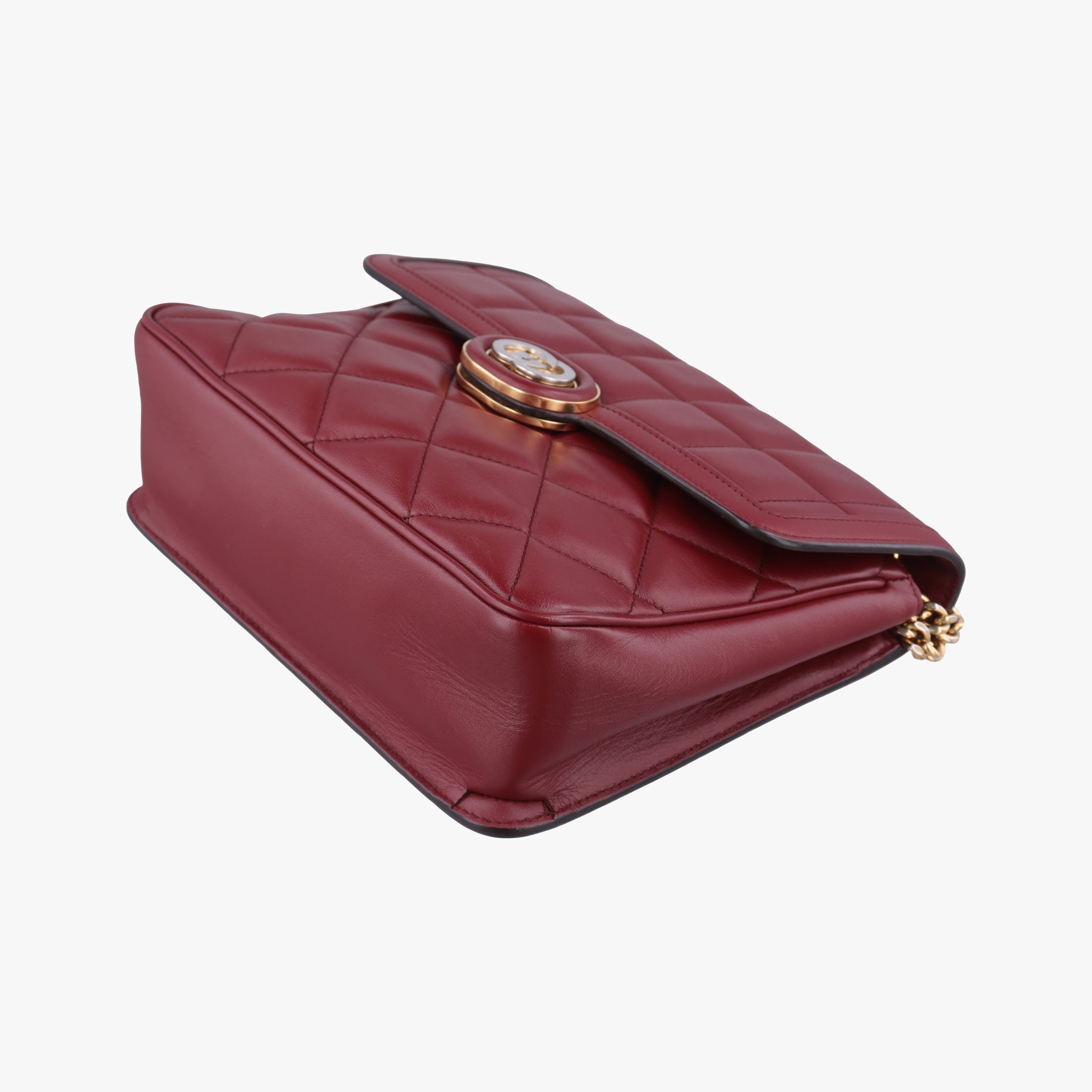 Mini Deco Burgundy Leather 740834 F040768439ミニデコ ワインレッド レザー 740834 F040768439