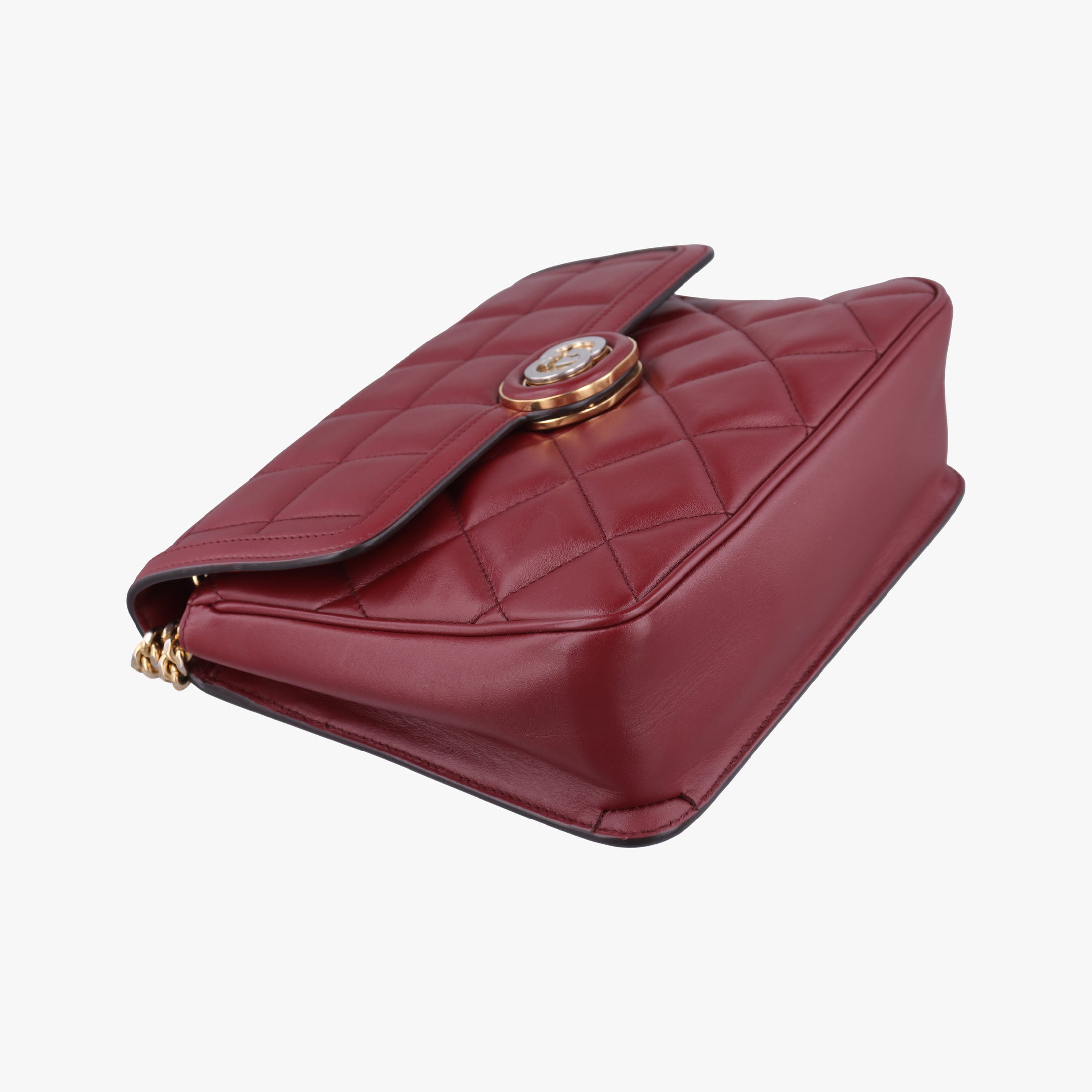 Mini Deco Burgundy Leather 740834 F040768439ミニデコ ワインレッド レザー 740834 F040768439