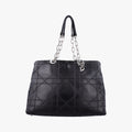 Cannage Soft Shopping Black lambskin 17-BO-0174ディオールソフト ブラック ラムスキン 17-BO-0174