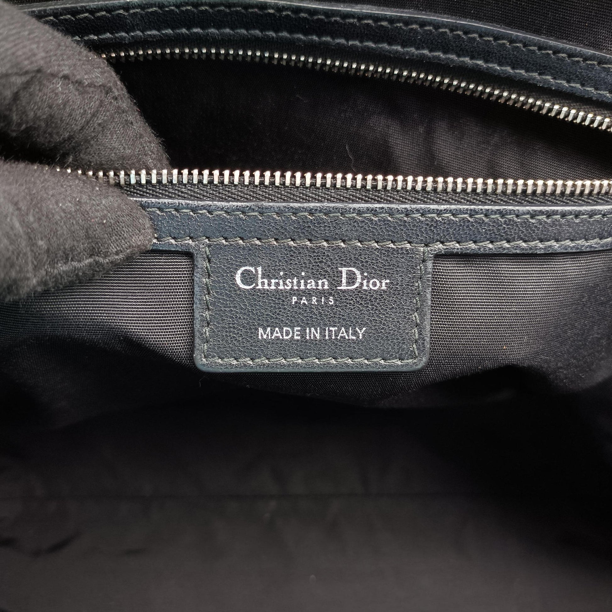 Cannage Soft Shopping Black lambskin 17-BO-0174ディオールソフト ブラック ラムスキン 17-BO-0174