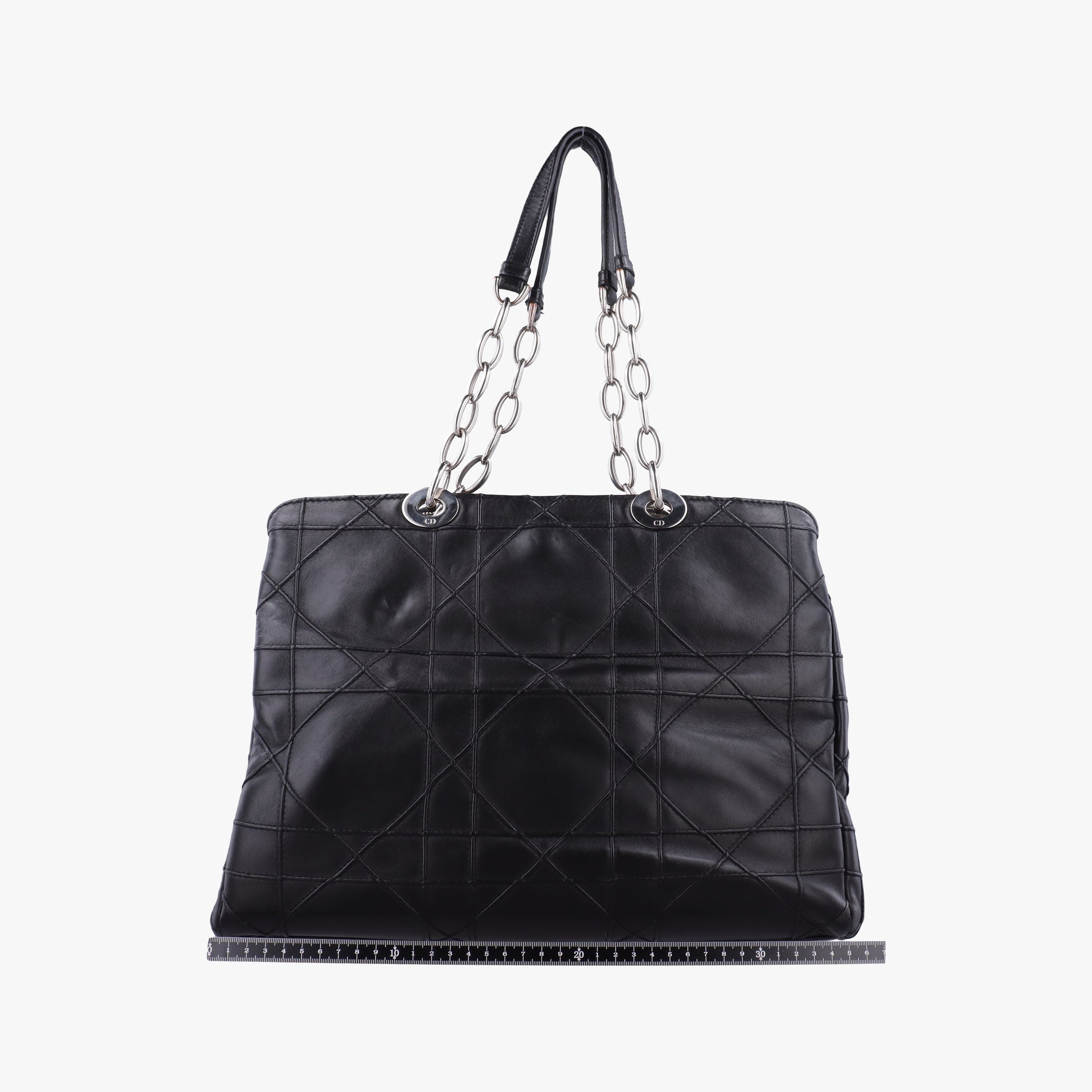 Cannage Soft Shopping Black lambskin 17-BO-0174ディオールソフト ブラック ラムスキン 17-BO-0174
