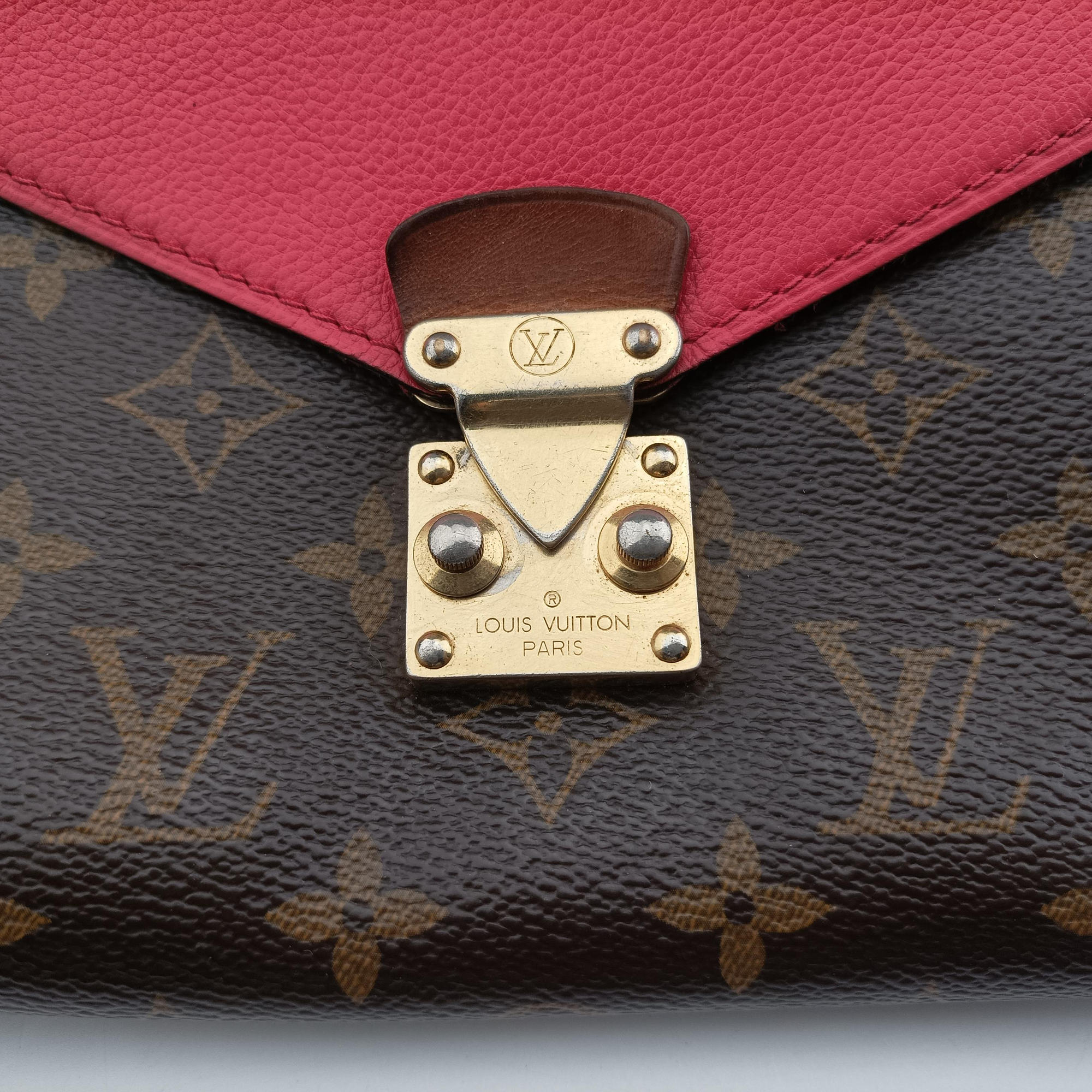 PALLAS Chain Brown×Poppy Petal Monogram Canvas×calf leather M41741 CA5124パラスチェーン モノグラム/ブラウン×ポピーペタル モノグラムキャンバス×カーフレザー M41741 CA5124
