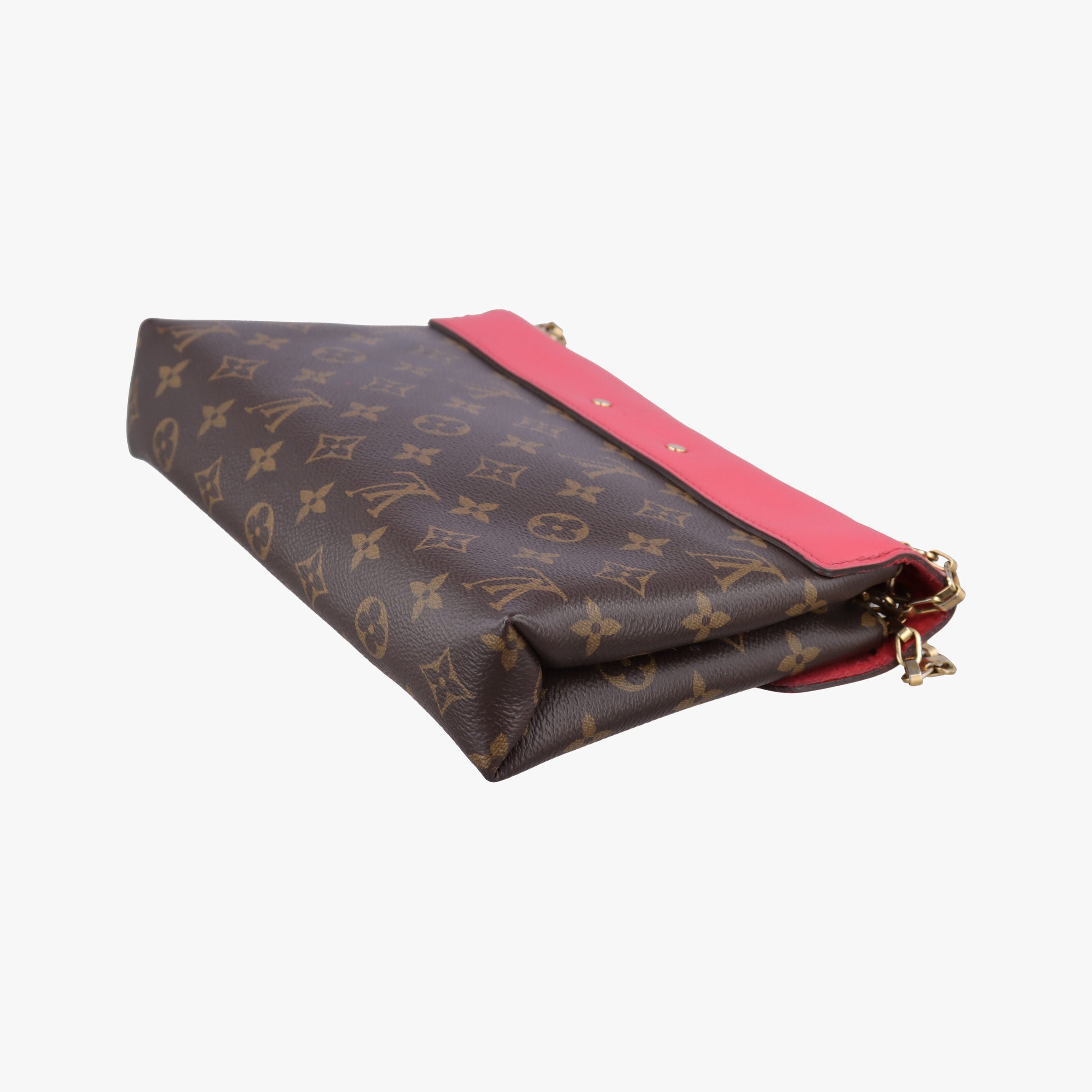 PALLAS Chain Brown×Poppy Petal Monogram Canvas×calf leather M41741 CA5124パラスチェーン モノグラム/ブラウン×ポピーペタル モノグラムキャンバス×カーフレザー M41741 CA5124