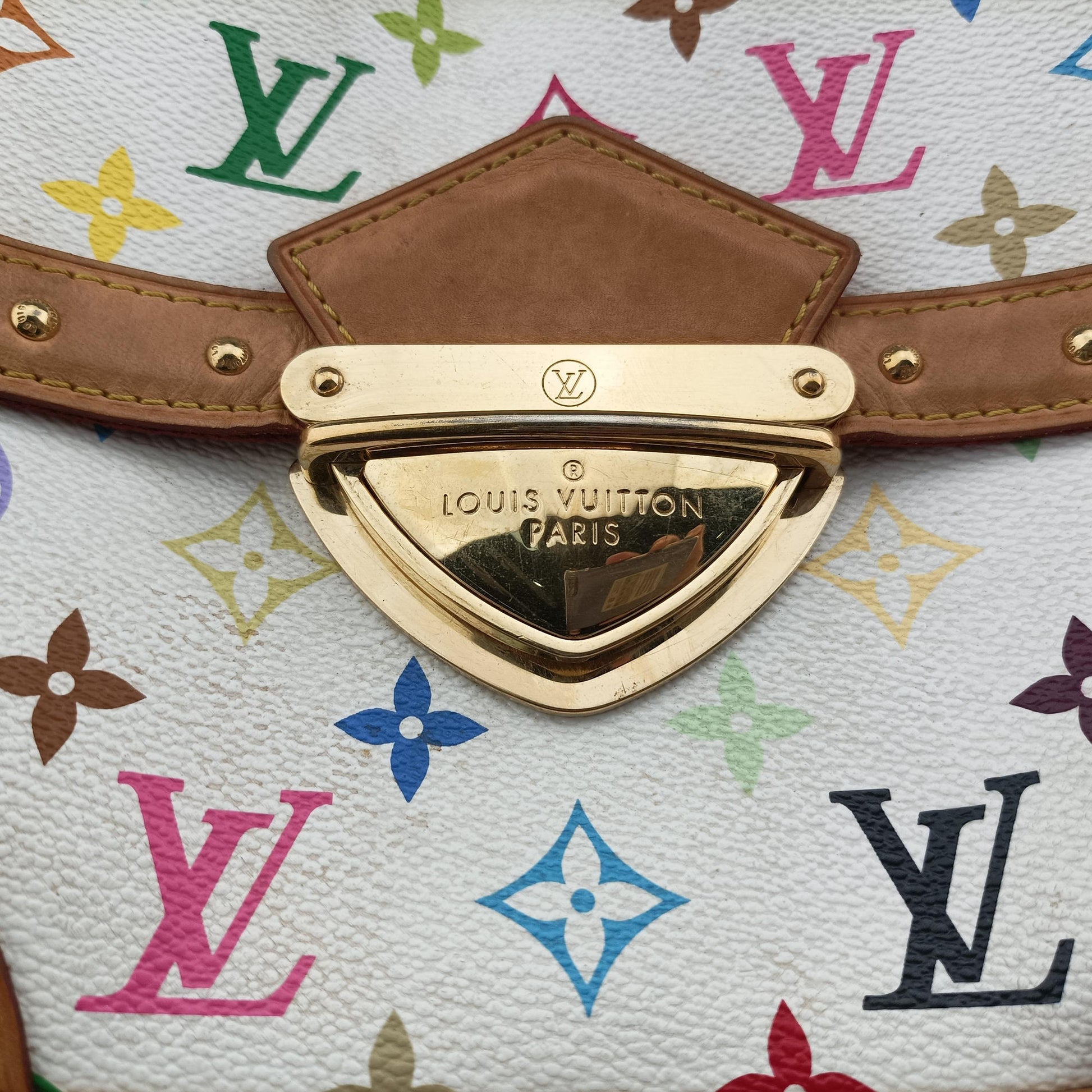 RITA white Monogram Multicolor M40125 DU0059リタ ブロン モノグラム マルチカラー M40125 DU0059