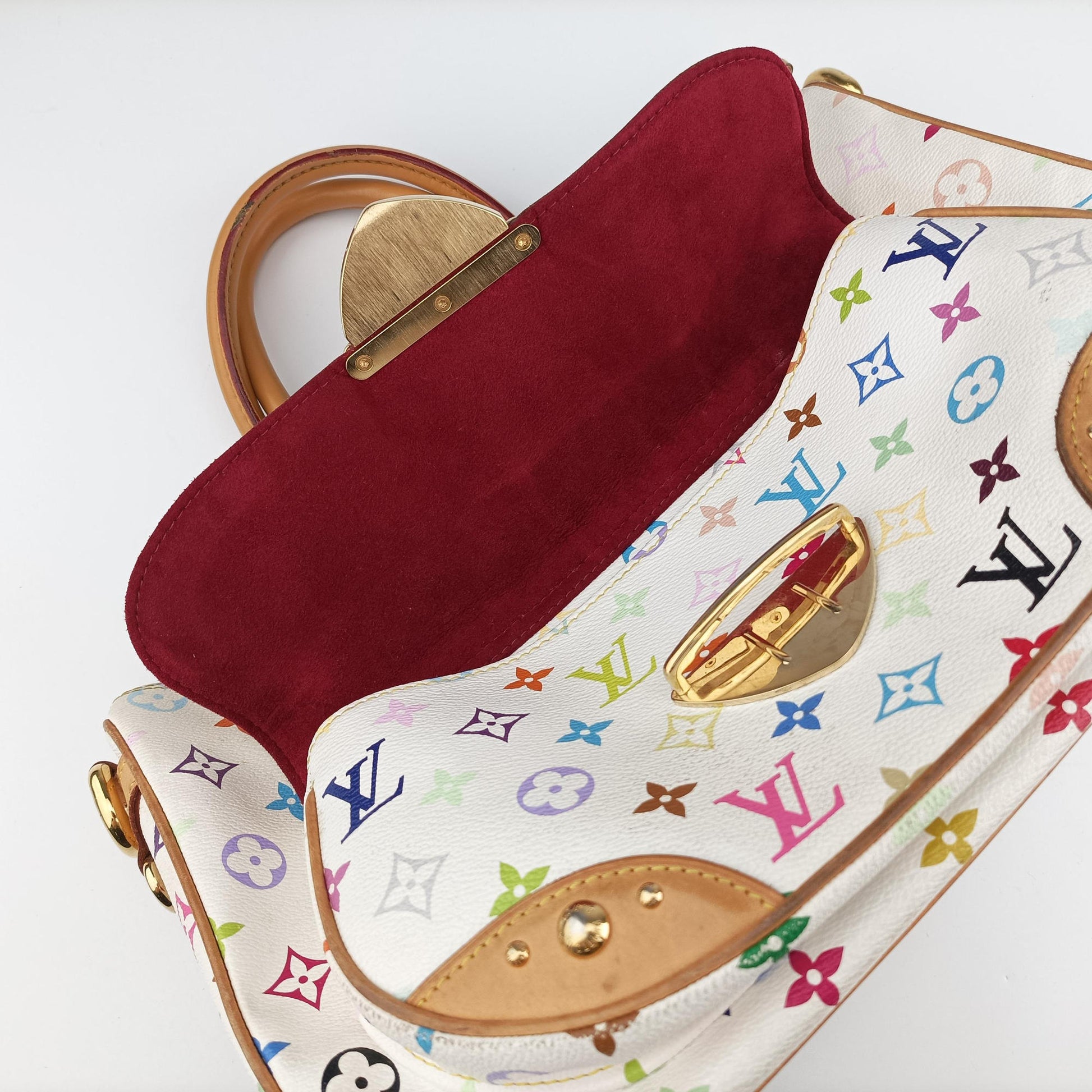 RITA white Monogram Multicolor M40125 DU0059リタ ブロン モノグラム マルチカラー M40125 DU0059