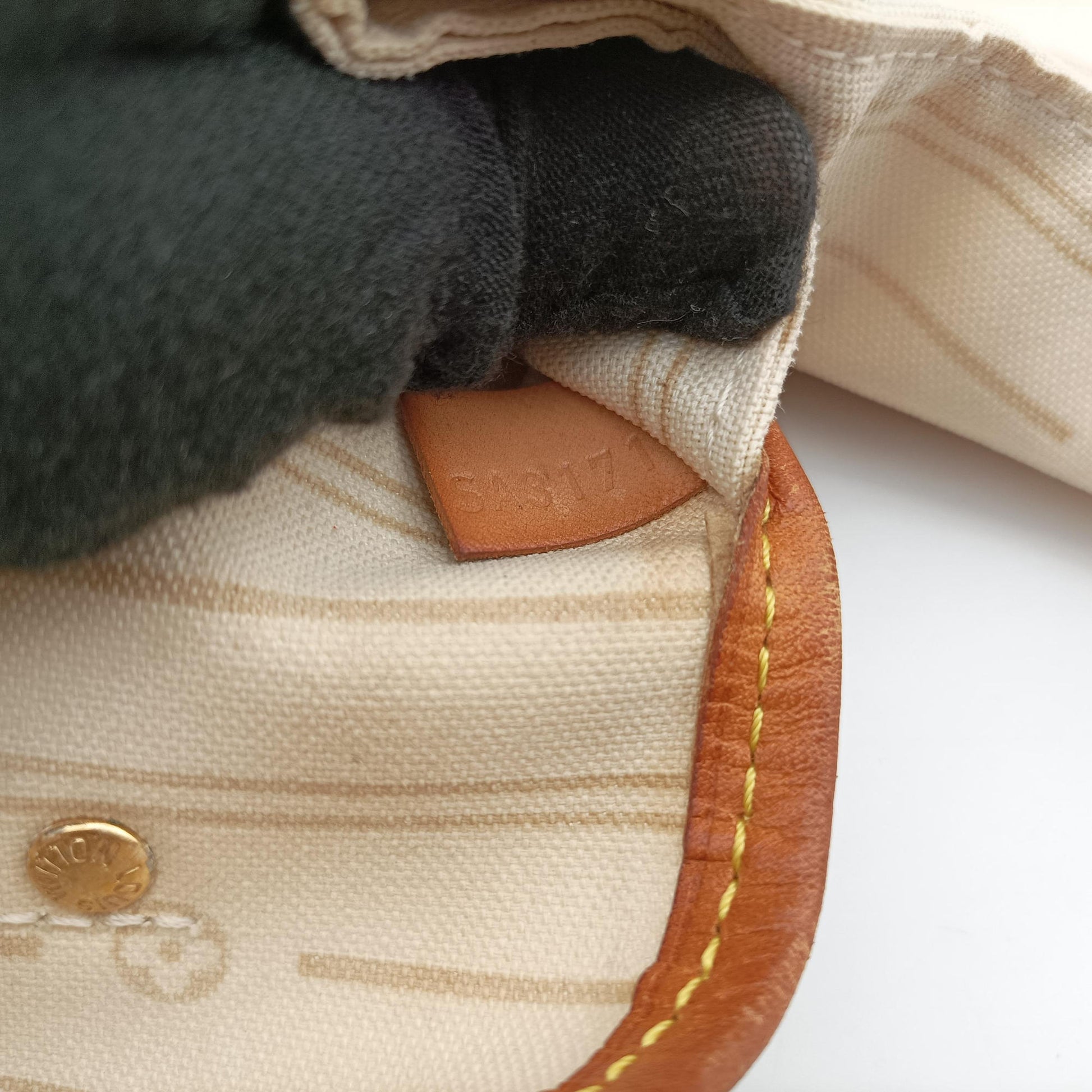 Neverfull MM Azur Damier Canvas N51107 SA3171ネヴァーフルMM アズール ダミエキャンバス N51107 SA3171