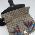 Dionysus Beige×Multicolour PVC coated canvas×snakeskin 400235 Lot number unknownディオニュソス ベージュ×マルチカラー PVCコーティングキャンバス×ヘビ革 400235 製番不明