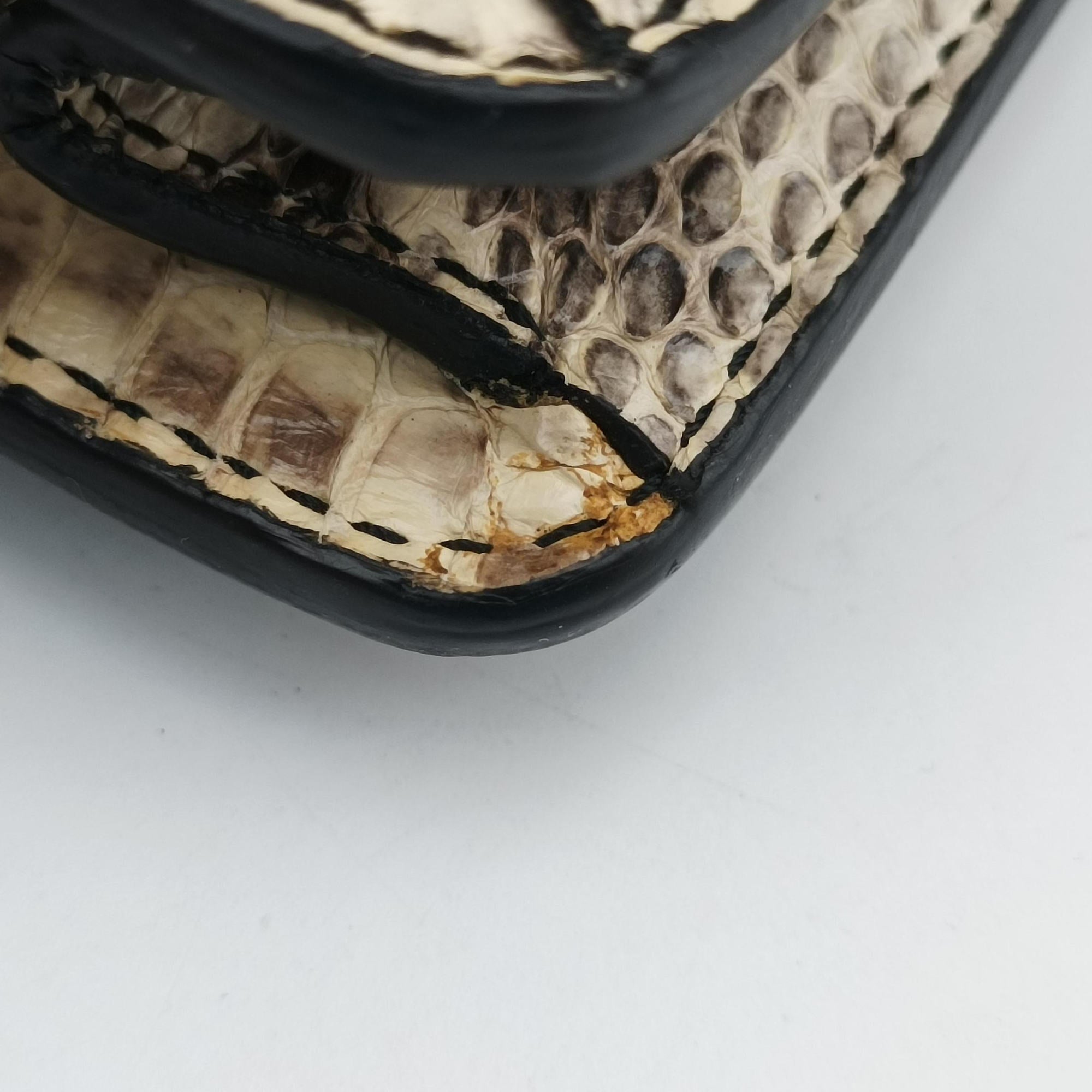 Dionysus Beige×Multicolour PVC coated canvas×snakeskin 400235 Lot number unknownディオニュソス ベージュ×マルチカラー PVCコーティングキャンバス×ヘビ革 400235 製番不明