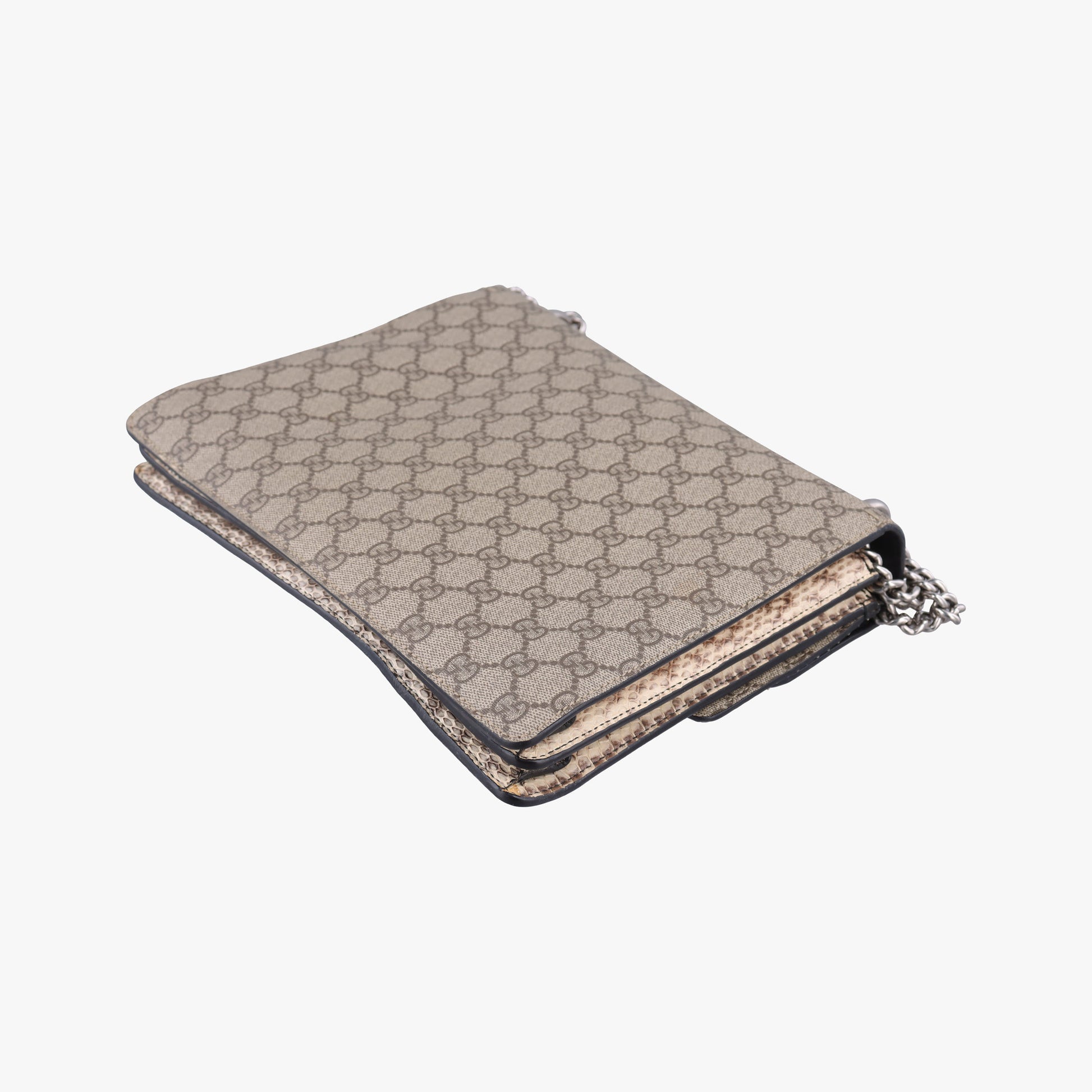 Dionysus Beige×Multicolour PVC coated canvas×snakeskin 400235 Lot number unknownディオニュソス ベージュ×マルチカラー PVCコーティングキャンバス×ヘビ革 400235 製番不明