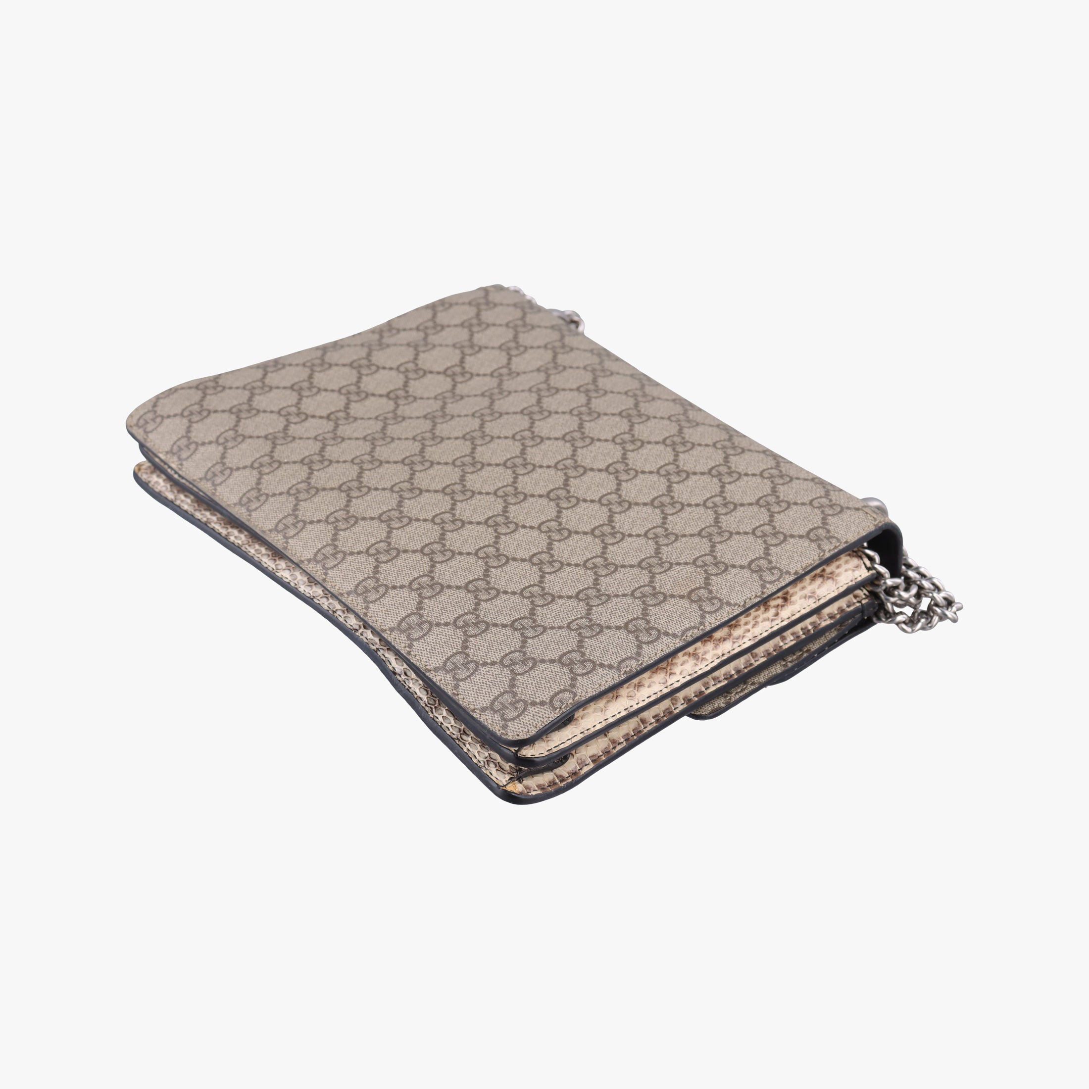 Dionysus Beige×Multicolour PVC coated canvas×snakeskin 400235 Lot number unknownディオニュソス ベージュ×マルチカラー PVCコーティングキャンバス×ヘビ革 400235 製番不明