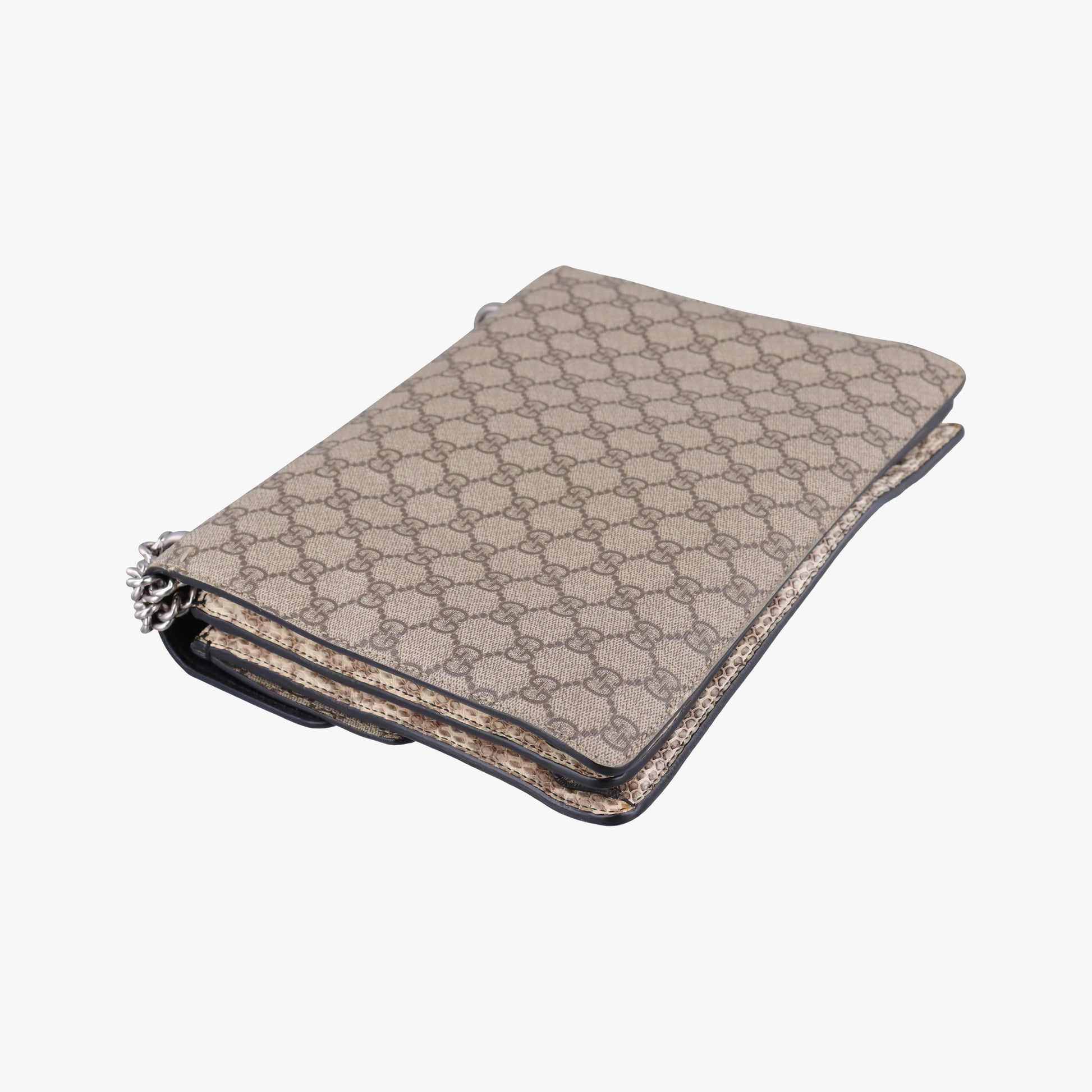 Dionysus Beige×Multicolour PVC coated canvas×snakeskin 400235 Lot number unknownディオニュソス ベージュ×マルチカラー PVCコーティングキャンバス×ヘビ革 400235 製番不明