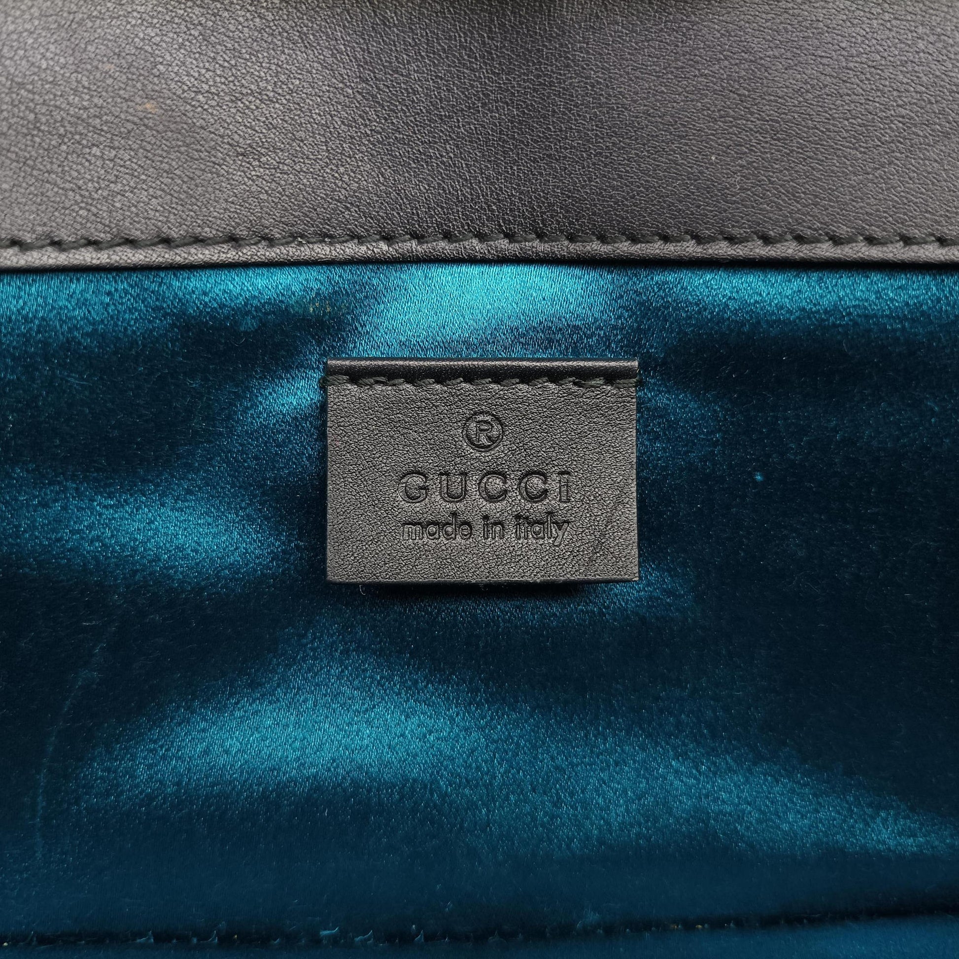 Square G Black velour 544242 D026485599スクエアG ブラック ベロア 544242 D026485599