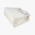 Runaway Shopper White PVC coated canvas×Leather 8BH353 8BH353-A7S0-198-0397ラナウェイ ショッパー ホワイト PVCコーティングキャンバス×レザー 8BH353 8BH353-A7S0-198-0397