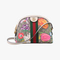 Ophidia beige×multi PVC coated canvas×Leather 499621 D030343691オフィディア ベージュ×マルチ PVCコーティングキャンバス×レザー 499621 D030343691
