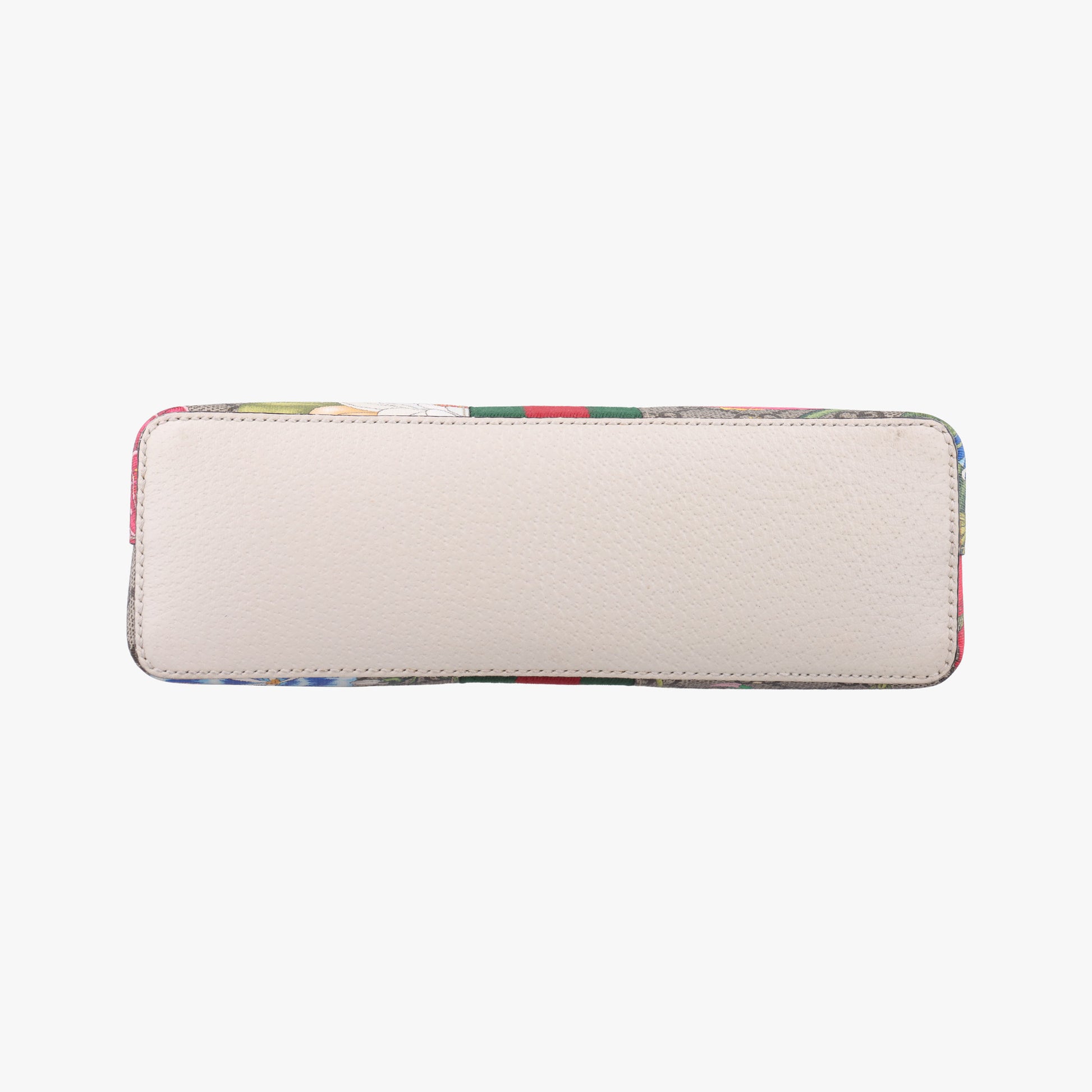 Ophidia beige×multi PVC coated canvas×Leather 499621 D030343691オフィディア ベージュ×マルチ PVCコーティングキャンバス×レザー 499621 D030343691